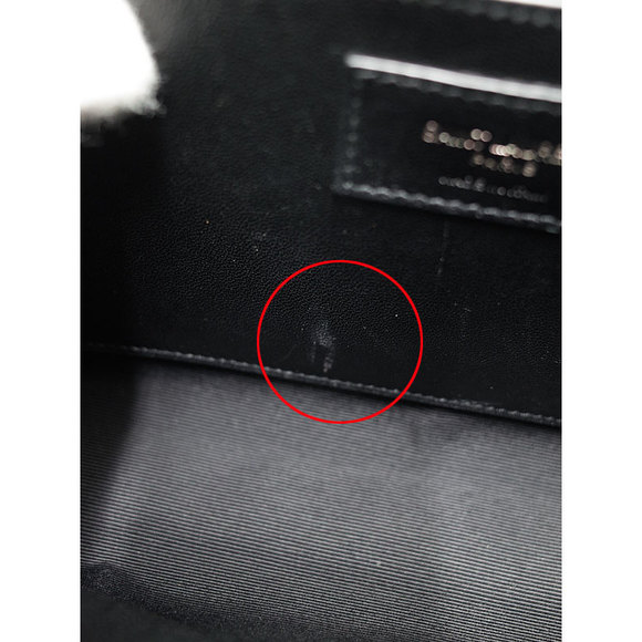 Saint Laurent Satchel Chain Shoulder Bag Black - Picture 5 of 9